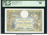 France Banque de France 100 Francs 14.2.1924 Pick 78a PCGS Choice About New 58. Tiny pinholes are noted on this example. 

HID09801242017

© 2022 Heri...