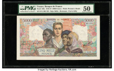 France Banque de France 5000 Francs 6.9.1945 Pick 103c PMG About Uncirculated 50. 

HID09801242017

© 2022 Heritage Auctions | All Rights Reserved