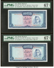 Iran Bank Markazi 200 Rials ND (1971-73) Pick 92c Two Consecutive Examples PMG Superb Gem Unc 67 EPQ (2). 

HID09801242017

© 2022 Heritage Auctions |...