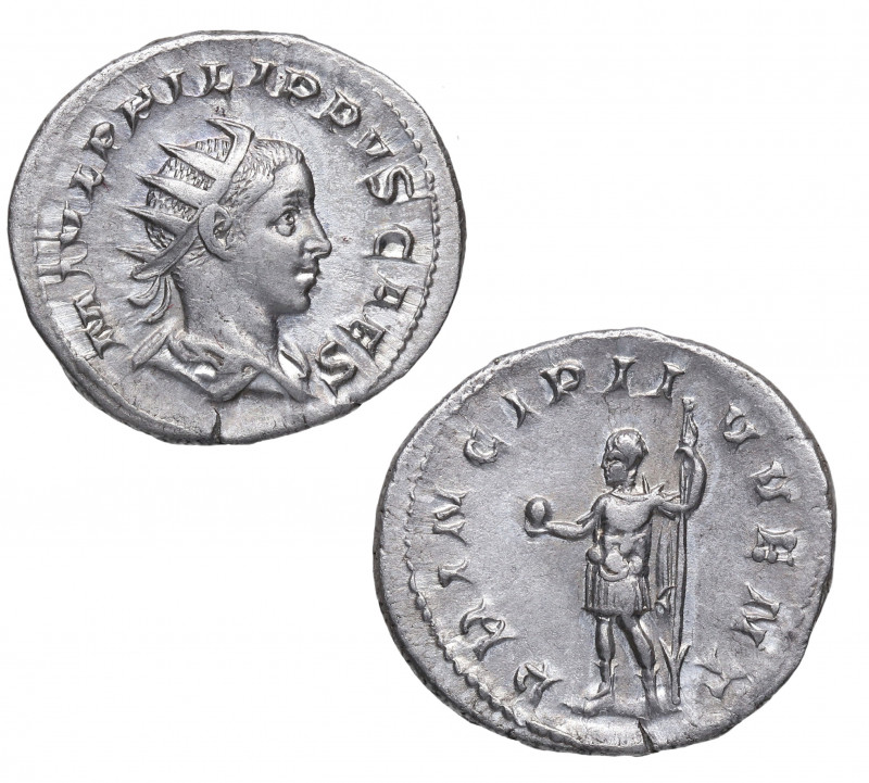 247-249 d.C. Filipo II (247-249 dC). Antoniniano. 5,39 g. EBC. Est.40.