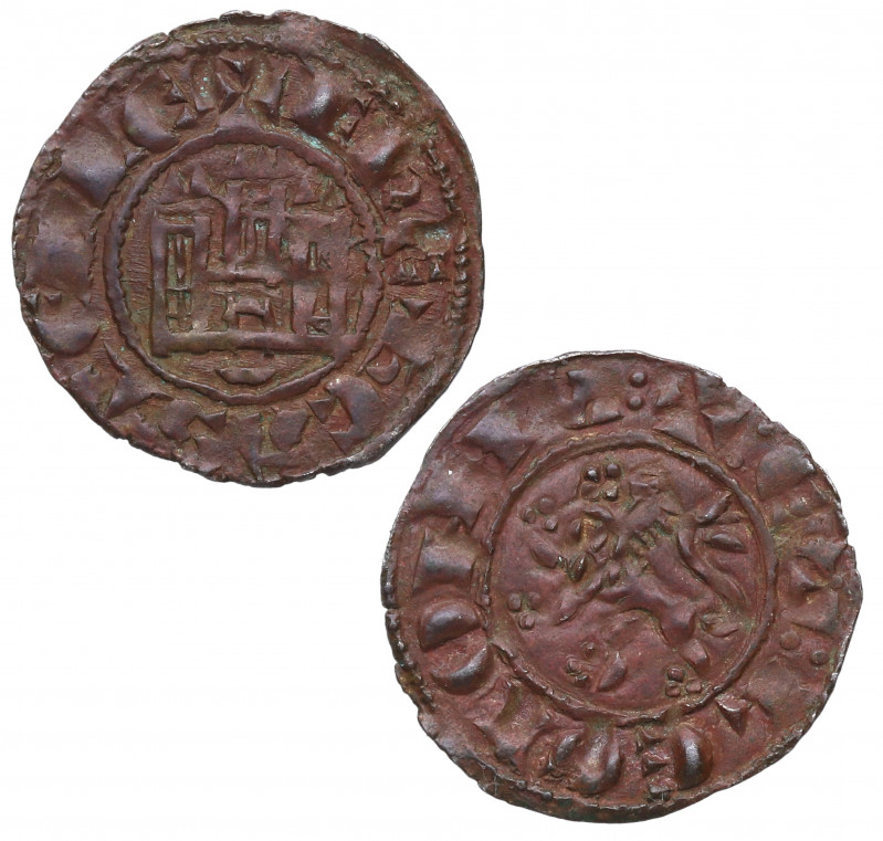 Cuenca. Fernando IV (1295-1312). Dinero. Ve. 0,72 g. Escasa así. EBC-. Est.100.