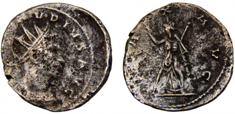 Roma Empire Claudius II BL Antoninianus AD 268-269 Rome mint Pax advancing left,...
