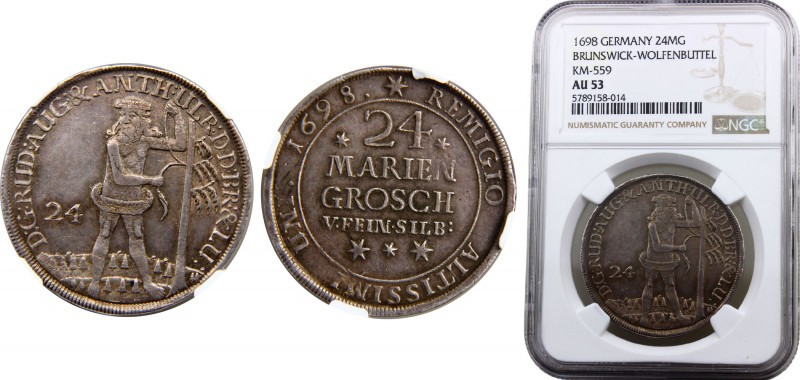 German states Principality of Brunswick-Wolfenbüttel Rudolph August & Anton Ulri...