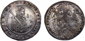 Germany Holy Roman Empire Electorate of Saxony August I 1 Thaler 1561 HB Dresden mint Silver 28.84g MB# 182