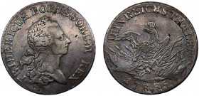 Germany Holy Roman Empire Kingdom of Prussia Friedrich II 1 Reichsthaler 1785 E Konisburg mint Silver 21.92g KM# 332