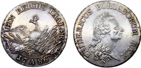 Germany Holy Roman Empire Kingdom of Prussia Friedrich II 1 Reichsthaler 1786 A Berlin mint Silver 21.94g KM# 332