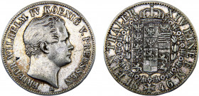 Germany States Kingdom of Prussia Friedrich Wilhelm IV 1 Thaler 1846 A Berlin mint Silver 22.17g KM# 445