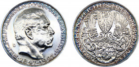 Germany Weimar Republic 5 Reichsmark 1927 D Munich mint 80th Birthday of Paul von Hindenburg Silver 24.92g