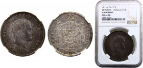 Italy States Napoleonic Kingdom of Italy Napoleon I 5 Lire 1811 M Milan mint NGC AU Silver KM# 10