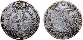 Spain Kingdom Fernando VII Medal 1808 Madrid mint First reign, 1808, Proclamation in Madrid Silver 5.85g RAH# 452