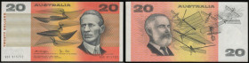 Australia 20 Dollars 1979 issue, signatures H.M. Knight and John Stone, Pick 46c, serial number VDC 915752 UNC
Estimate: GBP 20 - 40