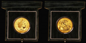 Five Pounds Gold 2001U S.SE8 BU with full lustre, in the Royal Mint box of issue with certificate
Estimate: GBP 1500 - 2000