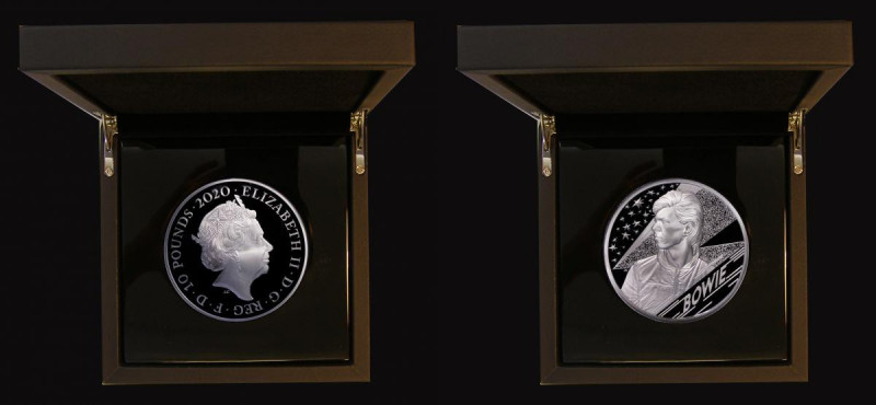 Ten Pounds 2020 Three Graces 10 Ounces Silver Proof S.GE31 (Listed as a Five Oun...