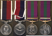 General Service Medal, Elizabeth II, with Arabian Peninsula clasp, and Good Conduct and Long Service Medal, Elizabeth II pair, awarded to 1922471 Cpl....