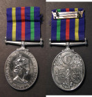 Civil Defence Long Service Medal, British reverse, unnamed as issued, EF with some surface residue, this possibly removable with care 
Estimate: GBP ...