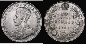 Canada 50 Cents 1929 KM#25a NEF with some spots and surface residue, possibly removable with care
Estimate: GBP 50 - 75