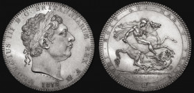 Crown 1818 LVIII ESC 211, Bull 2005 UNC or very near so, choice and lustrous with reflective fields, an eye-catching example of this popular type
Est...