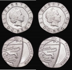 Decimal Twenty Pence undated mule (2008) S.G4A (2) GVF and EF
Estimate: GBP 120 - 150
