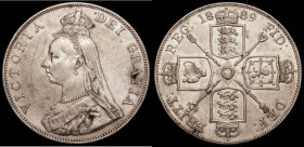 Double Florin 1889 Inverted I in VICTORIA ESC 398A About VF/GVF with some tone spots on the obverse
Estimate: GBP 75 - 120