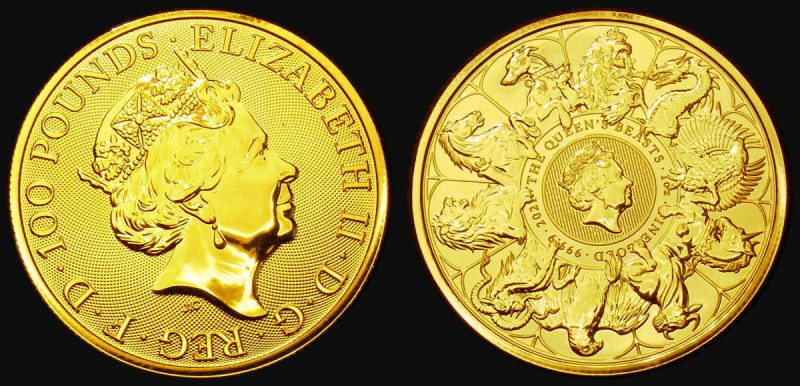 One Hundred Pounds 2021 Gold One Ounce 'Completer' coin S.QBBGC11 UNC and fully ...