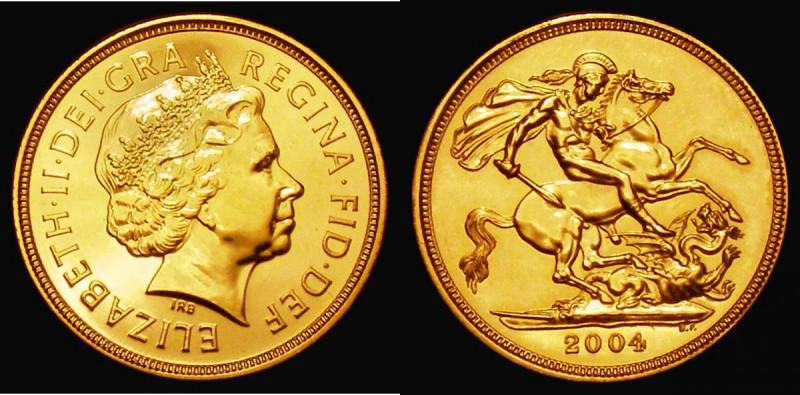 Sovereign 2004 Bullion issue S.4430 BU
Estimate: GBP 300 - 400