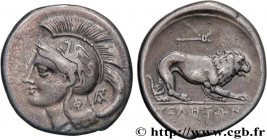 LUCANIA - VELIA
Type : Nomos, statère ou didrachme 
Date : c. 293/290 - 280 AC. 
Mint name / Town : Vélia, Lucanie 
Metal : silver 
Diameter : 21,5  m...