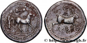 SICILY - MESSANA
Type : Tétradrachme 
Date : c. 480-461 AC. 
Mint name / Town : Messine, Sicile 
Metal : silver 
Diameter : 27,5  mm
Orientation dies ...
