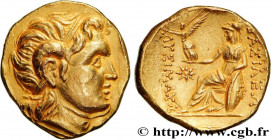 THRACE - THRACIAN KINGDOM - LYSIMACHOS
Type : Statère d’or 
Date : c. 280 AC. 
Mint name / Town : Atelier indéterminé 
Metal : gold 
Diameter : 19  mm...