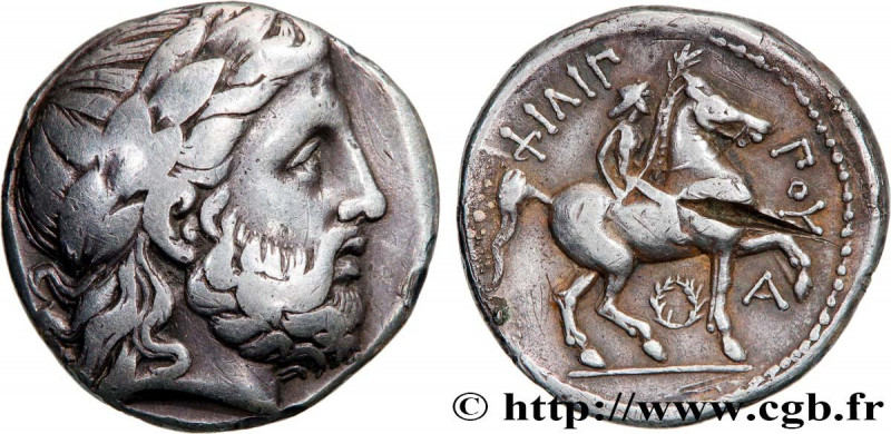 MACEDONIA - MACEDONIAN KINGDOM - PHILIP III ARRHIDAEUS
Type : Tétradrachme 
Date...