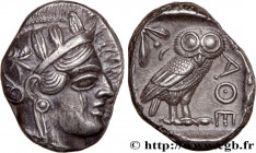 ATTICA - ATHENS
Type : Tétradrachme 
Date : c. 430 AC. 
Mint name / Town : Athènes 
Metal : silver 
Diameter : 26,5  mm
Orientation dies : 7  h.
Weigh...