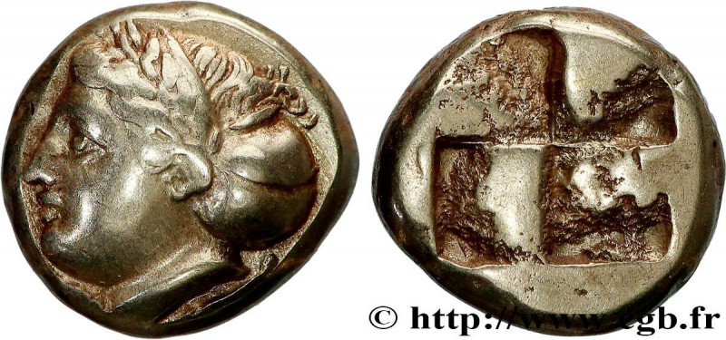 IONIA - PHOKAIA
Type : Hecté ou sixième de statère en électrum 
Date : c. 350-34...