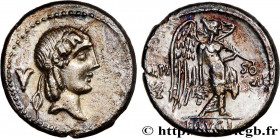 CALPURNIUS
Type : Quinaire 
Date : 90 AC. 
Mint name / Town : Rome 
Metal : silver 
Millesimal fineness : 950  ‰
Diameter : 14  mm
Orientation dies : ...