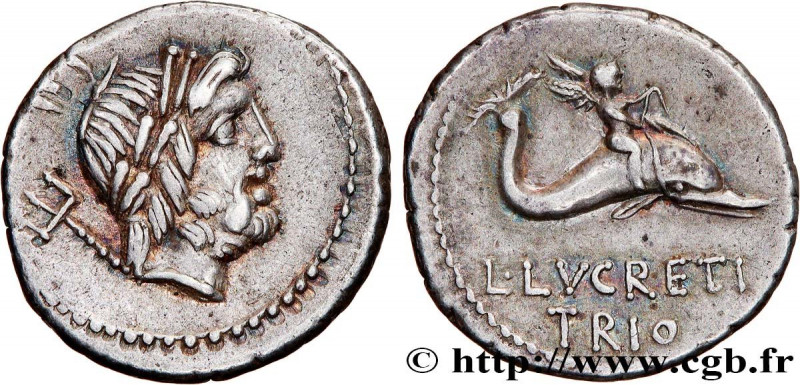 LUCRETIA
Type : Denier 
Date : 76 AC. 
Mint name / Town : Rome 
Metal : silver 
...