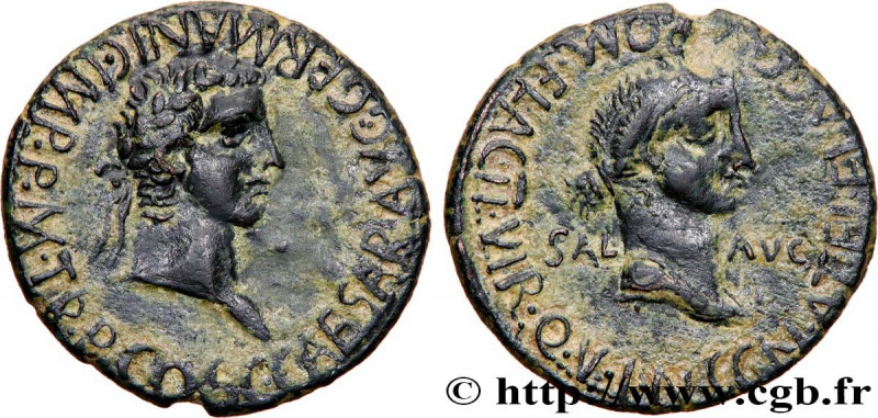 CALIGULA
Type : As 
Date : c. 39 
Mint name / Town : Carthago Nova, Espagne 
Met...