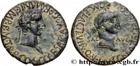 CALIGULA
Type : As 
Date : c. 39 
Mint name / Town : Carthago Nova, Espagne 
Metal : copper 
Diameter : 28  mm
Orientation dies : 6  h.
Weight : 13,33...