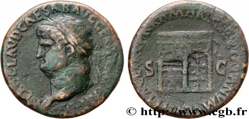 NERO
Type : Sesterce 
Date : 65 
Mint name / Town : Rome 
Metal : bronze 
Diamet...