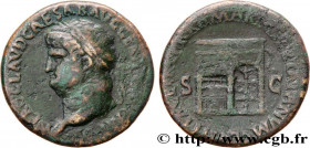 NERO
Type : Sesterce 
Date : 65 
Mint name / Town : Rome 
Metal : bronze 
Diameter : 33,5  mm
Orientation dies : 7  h.
Weight : 24,69  g.
Rarity : R2 ...