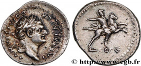 DOMITIANUS
Type : Denier 
Date : 77  
Mint name / Town : Rome 
Metal : silver 
Millesimal fineness : 800  ‰
Diameter : 18  mm
Orientation dies : 6  h....
