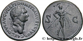 DOMITIANUS
Type : Sesterce 
Date : 80-81 
Mint name / Town : Thrace ? 
Metal : copper 
Diameter : 34,5  mm
Orientation dies : 7  h.
Weight : 25,87  g....