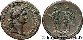 DOMITIANUS
Type : Sesterce 
Date : 04 - 10 
Date : 85 
Mint name / Town : Rome 
Metal : copper 
Diameter : 34,5  mm
Orientation dies : 6  h.
Weight : ...