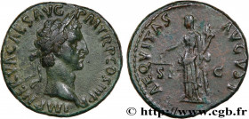 NERVA
Type : As 
Date : janvier - septembre 
Mint name / Town : Rome 
Metal : copper 
Diameter : 26,5  mm
Orientation dies : 6  h.
Weight : 9,99  g.
R...