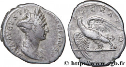 MARCIANA
Type : Denier 
Date : 112 
Mint name / Town : Rome 
Metal : silver 
Millesimal fineness : 900  ‰
Diameter : 20,5  mm
Orientation dies : 9  h....