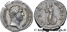 HADRIAN
Type : Denier 
Date : 136 
Mint name / Town : Rome 
Metal : silver 
Millesimal fineness : 900  ‰
Diameter : 19  mm
Orientation dies : 6  h.
We...