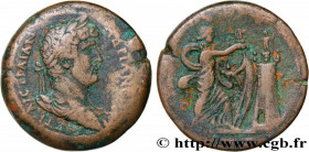 HADRIAN
Type : Drachme 
Date : an 18 
Mint name / Town : Alexandrie, Égypte 
Metal : copper 
Diameter : 35  mm
Orientation dies : 11  h.
Weight : 29,7...