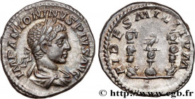 ELAGABALUS
Type : Denier 
Date : septembre - décembre 
Date : 219 
Mint name / Town : Rome 
Metal : silver 
Millesimal fineness : 500  ‰
Diameter : 18...