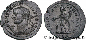 CONSTANTIUS I
Type : Follis ou nummus 
Date : 302 - mi 304 
Date : 300 - mi 304 
Mint name / Town : Lyon 
Metal : copper 
Diameter : 28  mm
Orientatio...
