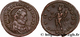 LICINIUS I
Type : Follis ou nummus 
Date : 315 
Mint name / Town : Lyon 
Metal : copper 
Diameter : 21  mm
Orientation dies : 6  h.
Weight : 3,44  g.
...