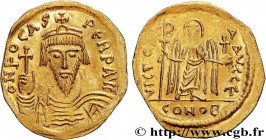 PHOCAS
Type : Solidus 
Date : 607-610 
Mint name / Town : Constantinople 
Metal : gold 
Millesimal fineness : 1000  ‰
Diameter : 21,5  mm
Orientation ...