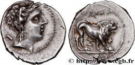 MASSALIA - MARSEILLE
Type : “Drachme légère” ou tétrobole 
Date : c. 225-220 AC. 
Mint name / Town : Marseille (13) 
Metal : silver 
Diameter : 16  mm...