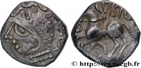 GALLIA - SOUTH WESTERN GAUL - NITIOBROGES (Area of Agen)
Type : Denier CVBIO à la tête casquée 
Date : Ier siècle avant J.-C. 
Metal : silver 
Diamete...